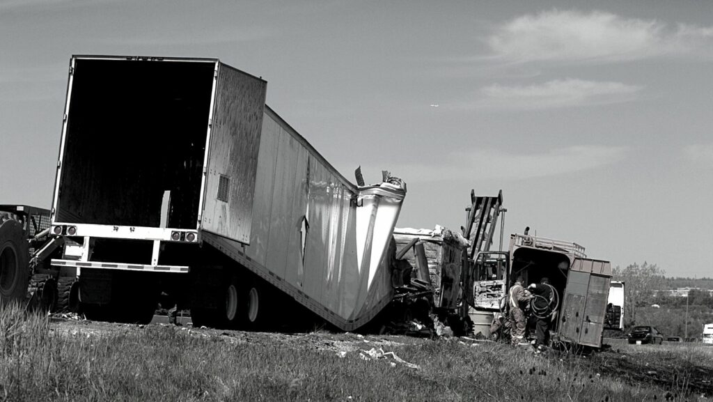 truck causing an underride crash