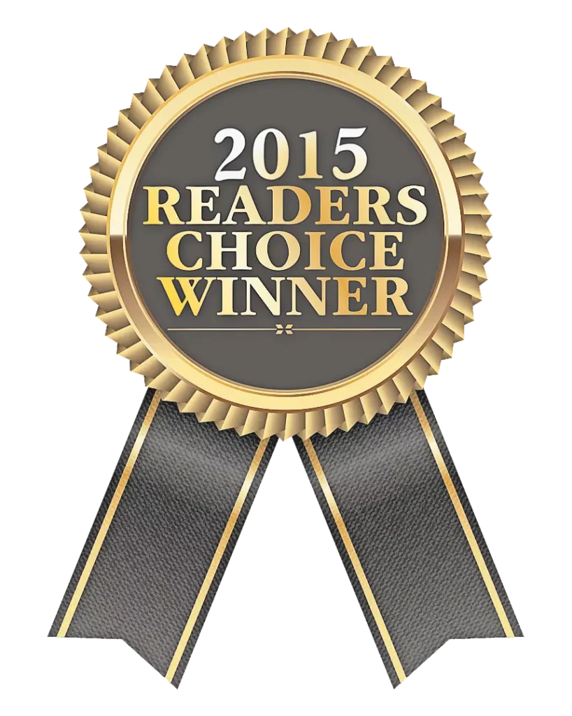 Readers Choice Winner 2015 2 in category